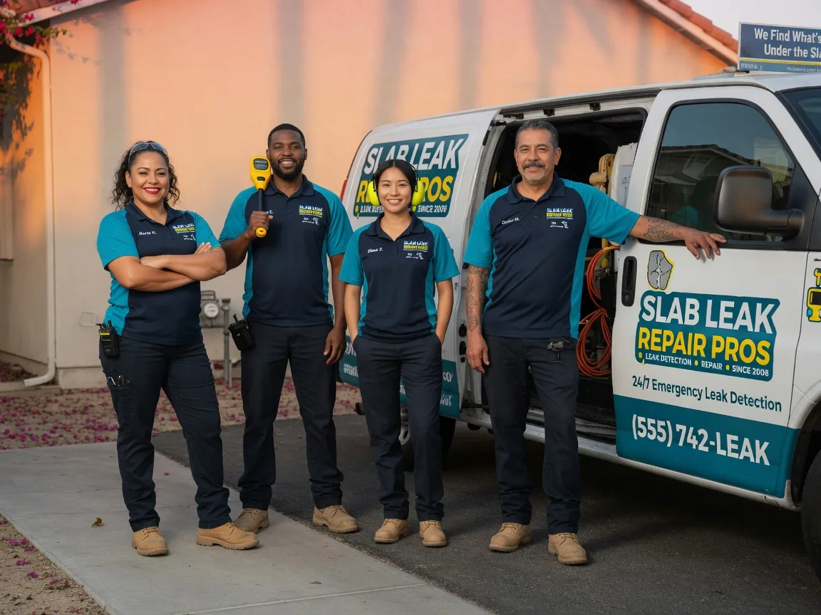 Slab Leak Repair company in De Land, IL